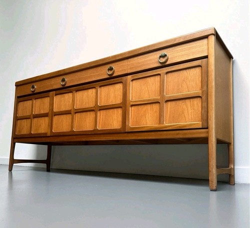Nathan teak sideboard squares - sideboard,